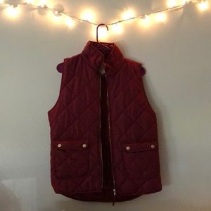 Dark red Vest