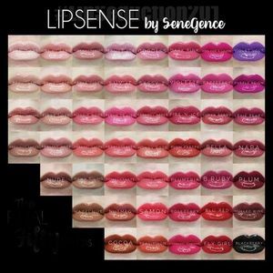 Lipsticks and eyeshadows
