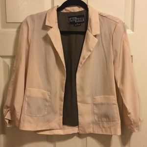 Ali & Kris Cream Blazer