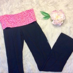 Victoria’s Secret Pink Yoga Pants Black