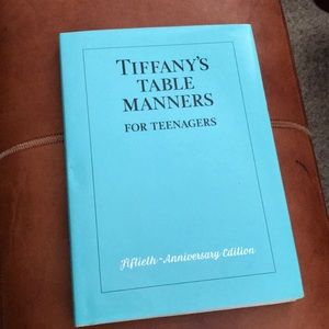❤️ SALE. Tiffany’s table manners fiftieth anni