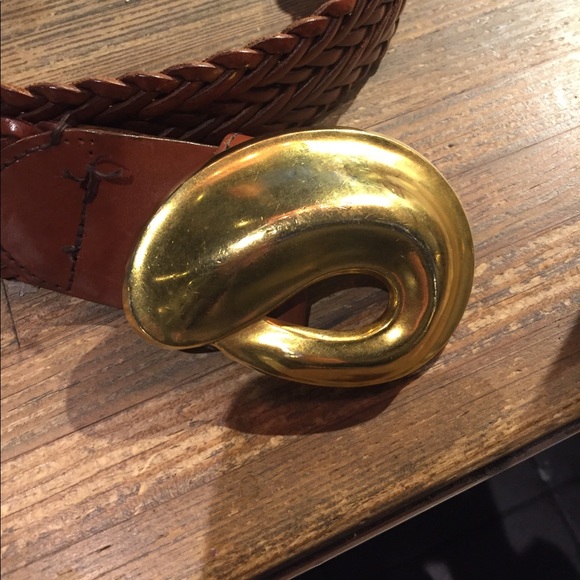 Robert Lee Morris medium belt. Weave & buckle. main image 6