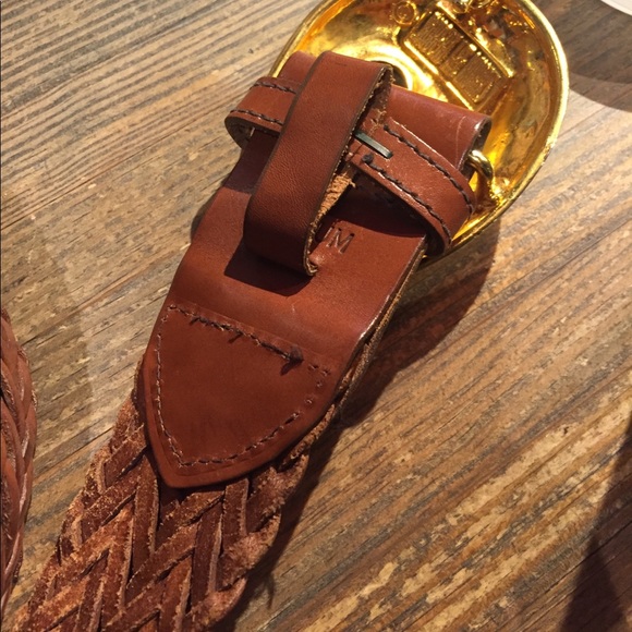 Robert Lee Morris medium belt. Weave & buckle. main image 5