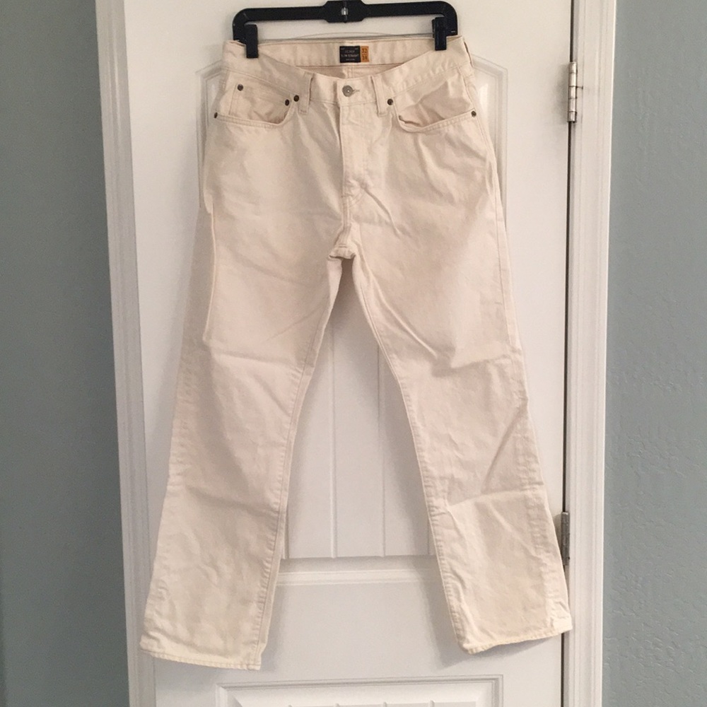 J. Crew Raised Wheat Jeans