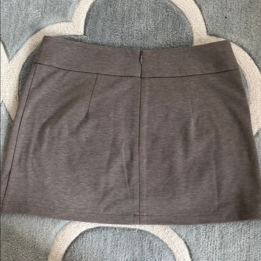 Gray Ruffle Skirt - Picture 2 of 4