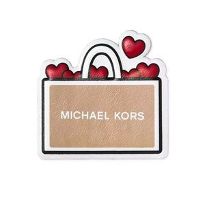 Gifts! Michael Kors Bag of Hearts Sticker Leather