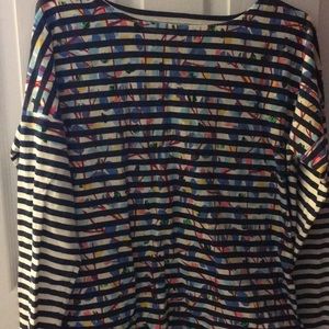 J crew long sleeve cute top