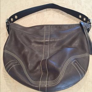 brown coach purse