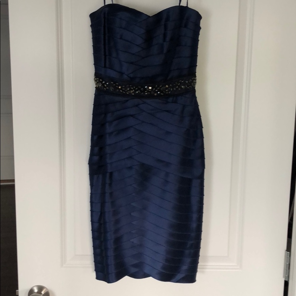 BCBG NYE ready in this ultimate party girl dress