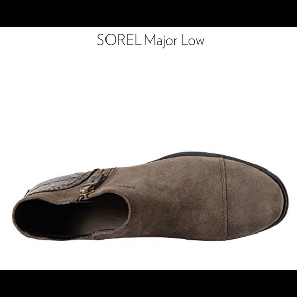 New in Box Sorel Major Low ❄️ size 9.5 ❄️ - Picture 2 of 8