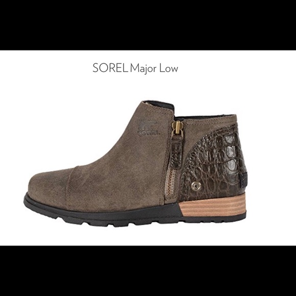 New in Box Sorel Major Low ❄️ size 9.5 ❄️ - Picture 3 of 8
