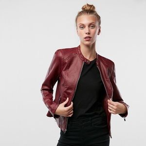 Faux leather jacket from Express NWT