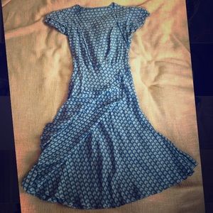 Vintage Hand Made Scroll Dress