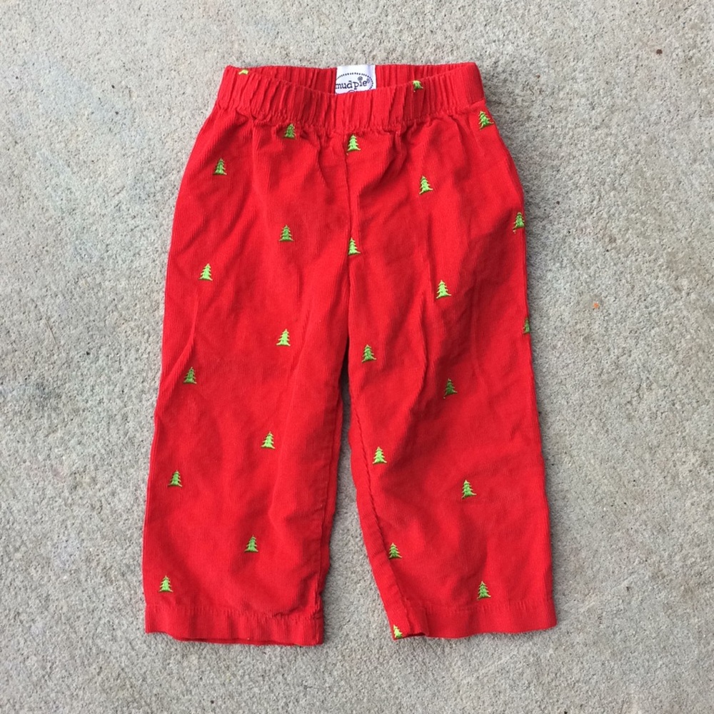 Mud pie Christmas pants