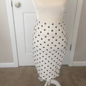 LulaRoe Cassie Polka Dot Skirt