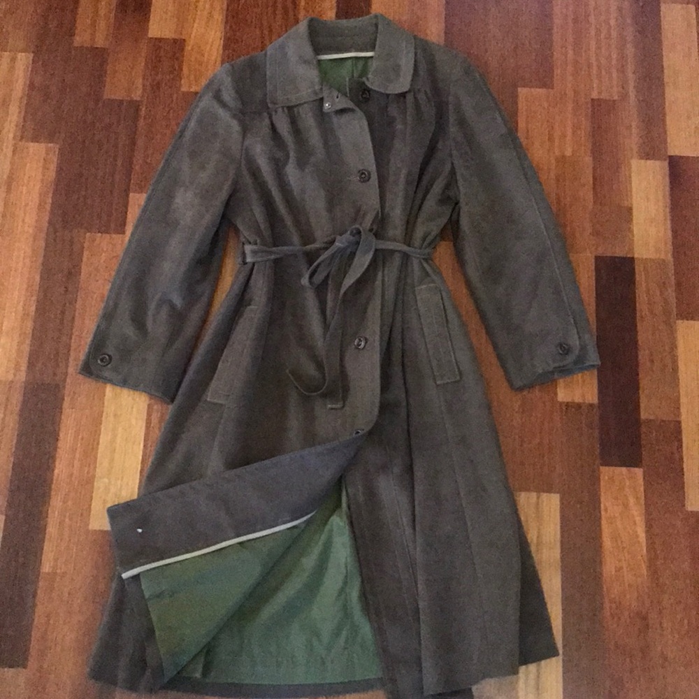 Brown Belted Coat