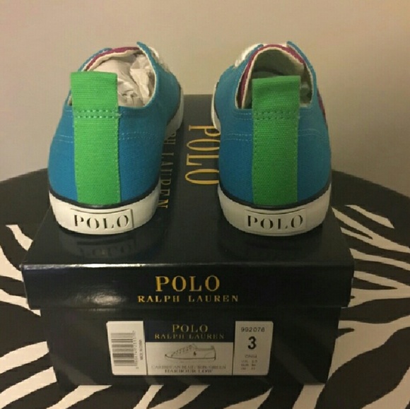NEW POLO RALPH LAUREN SNEAKERS - Picture 2 of 5