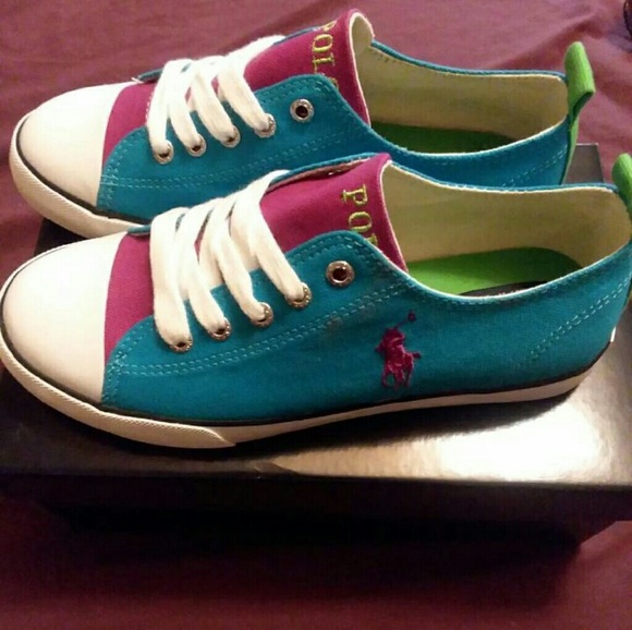 NEW POLO RALPH LAUREN SNEAKERS - Picture 3 of 5