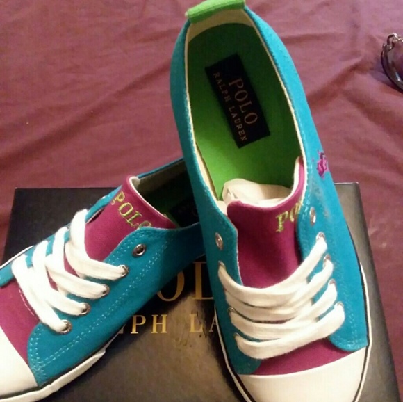 NEW POLO RALPH LAUREN SNEAKERS - Picture 4 of 5