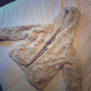 Beautiful brand new hooded jacket