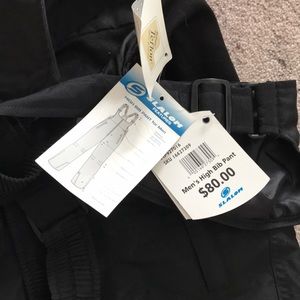 Men’s size medium Slalom ski bibs - new with tags