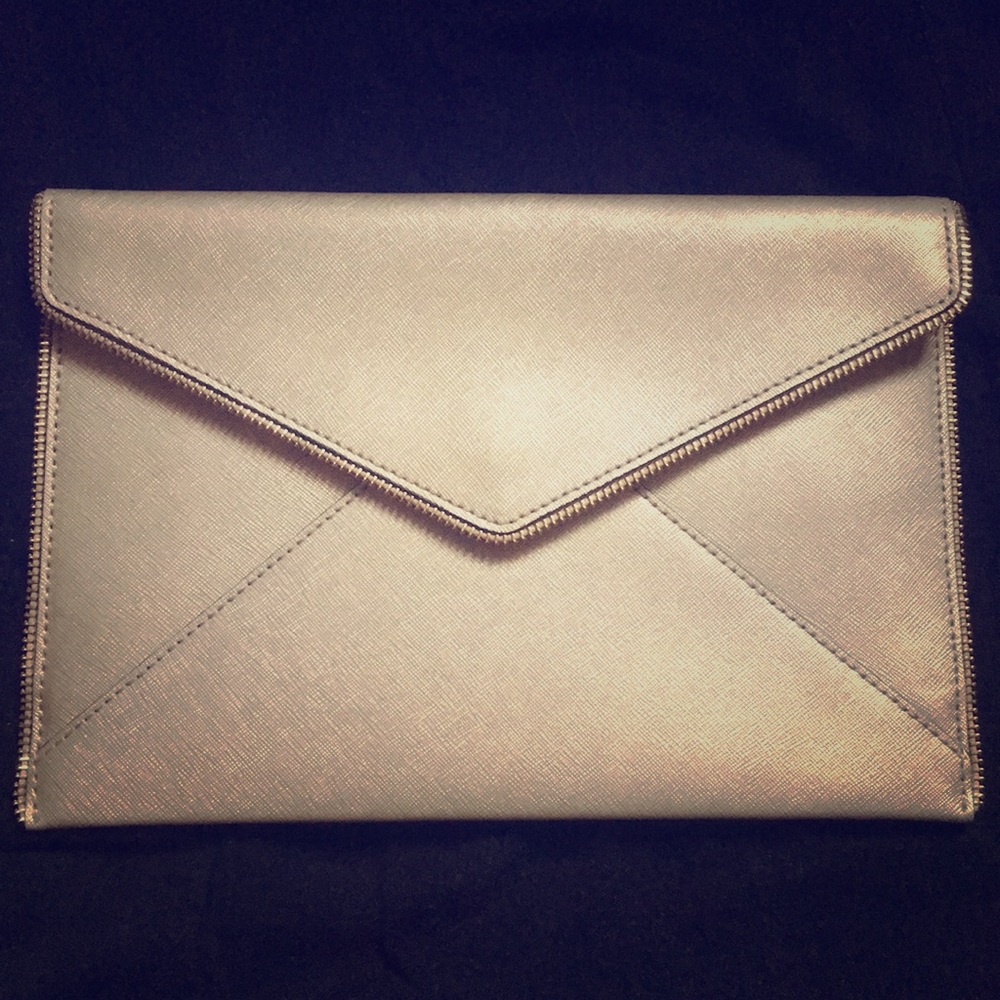 Rebecca Minkoff Gold Envelope Clutch