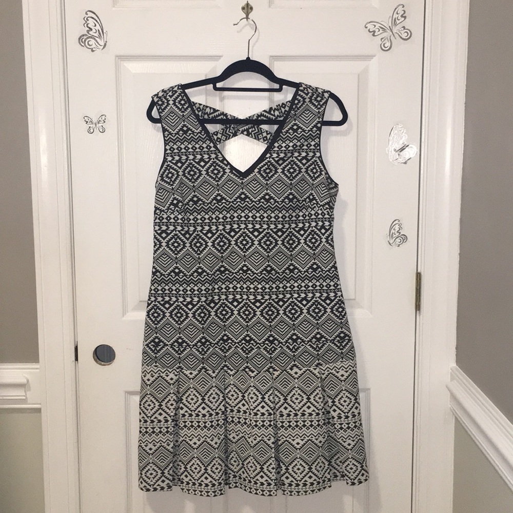 Jessica Simpson Tribal Pattern Dress