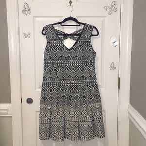 Jessica Simpson Tribal Pattern Dress