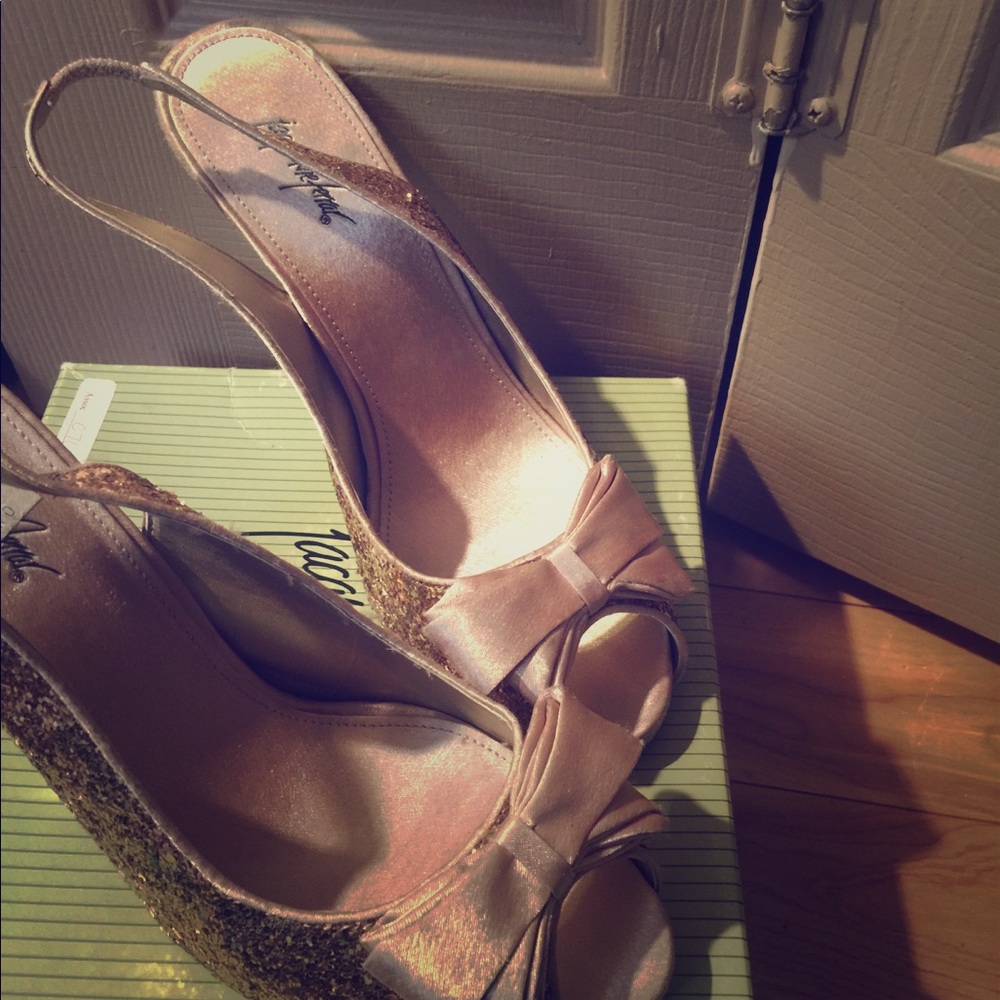Gold heels