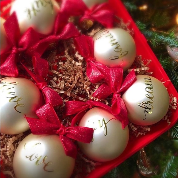 Custom Christmas Ornaments (4 count) - Picture 2 of 2