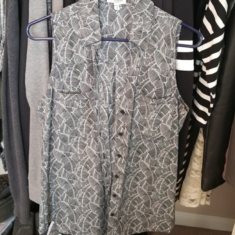 Express blouse. Soft and clingy material.