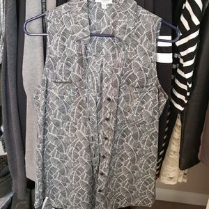 Express blouse. Soft and clingy material.