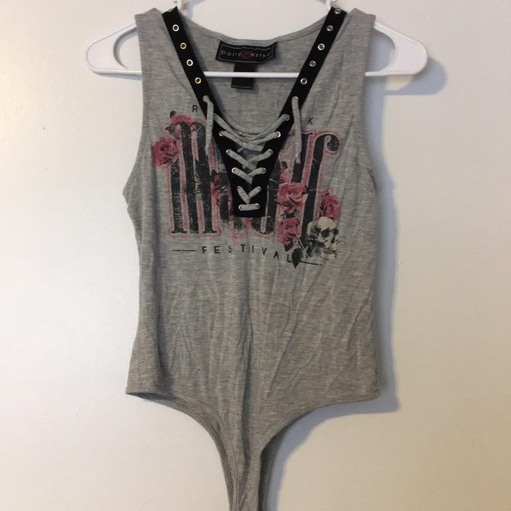 Band Tee Body Suit