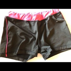 Black Pink Shorts Training  XL