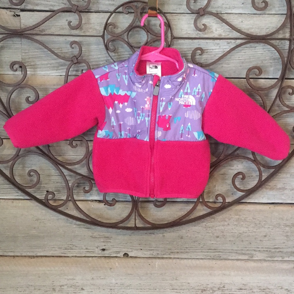 The North Face winter coat for a baby girl