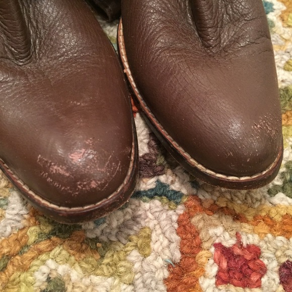 MIU MIU Boots Size 37.5 in Brown Leather - Picture 6 of 7