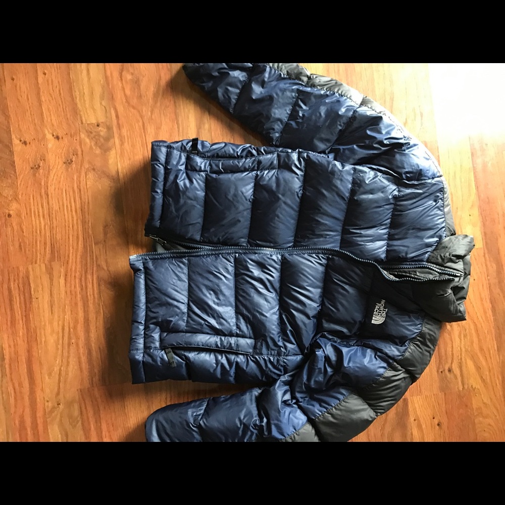 Boys North Face puffy coat