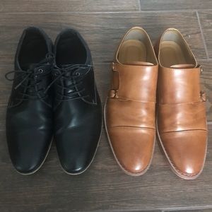 Sale!Men's Call It Spring Black & Brown Shoe Combo