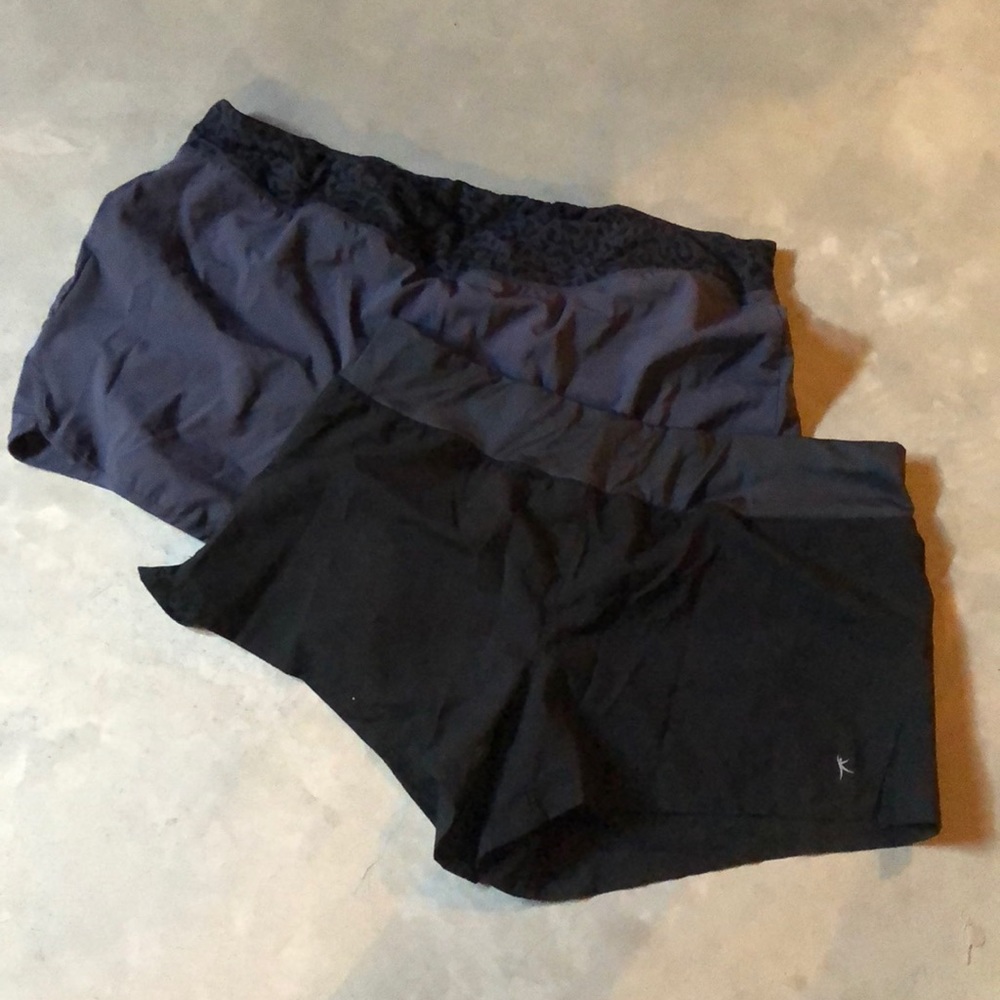 2 pairs of athletic shorts