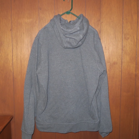 Nike Grey Zip-Up Hoodie Size L - Picture 2 of 3