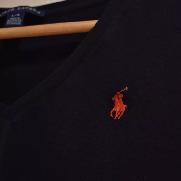 POLO Ralph Lauren Knit Longsleeve T Shirt Large - Picture 4 of 8