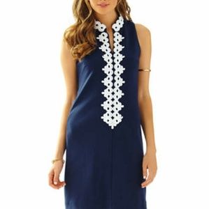 Lilly Pulitzer Callista High Collar Shift Dress