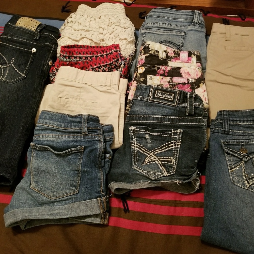 Assorted girls shorts