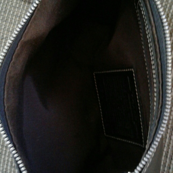 Coach brown leather small hobo style bag Euc - Picture 5 of 5