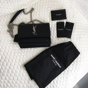 Authentic Saint Laurent Monogram Sunset bag