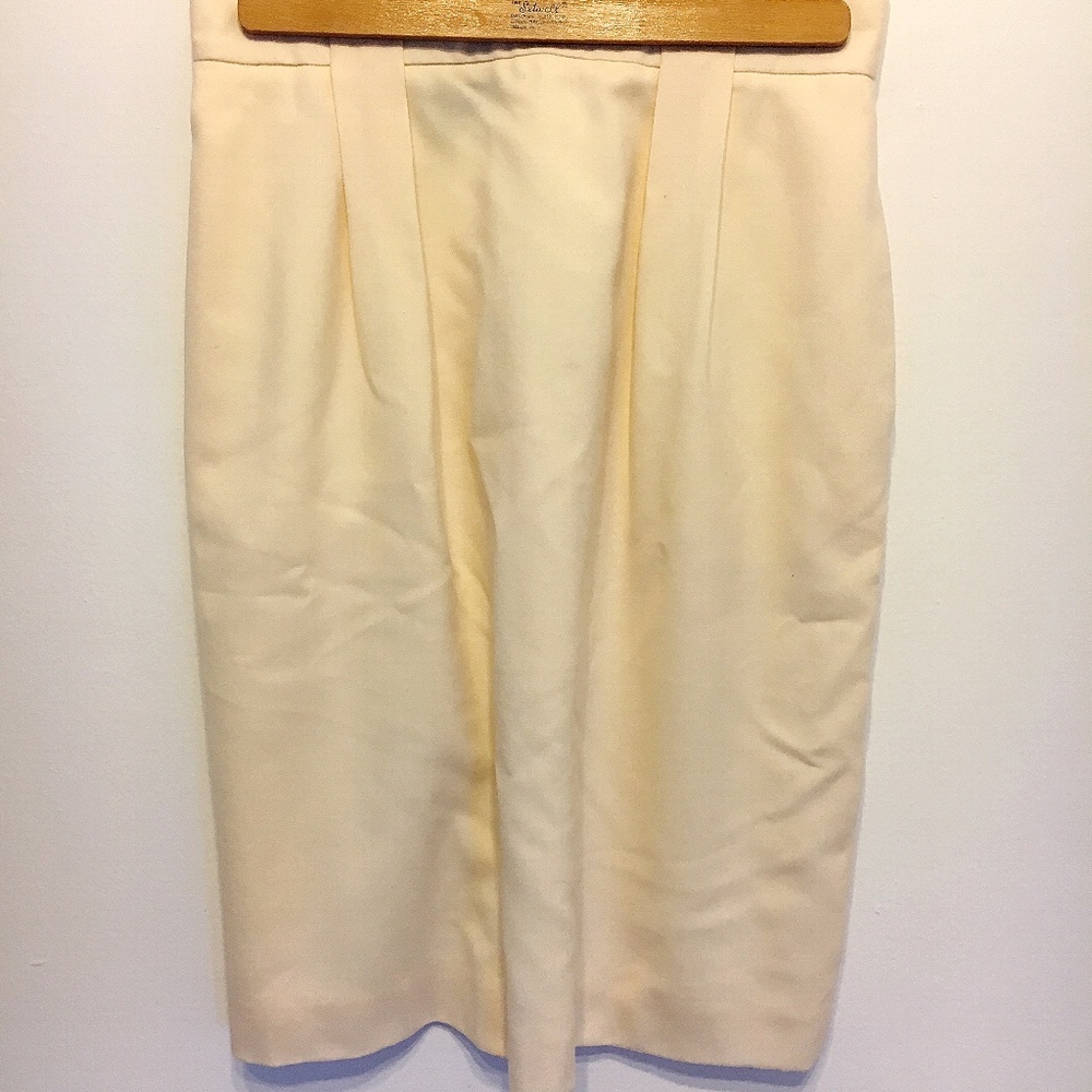 Vintage | Charter Club Yellow Pencil Skirt