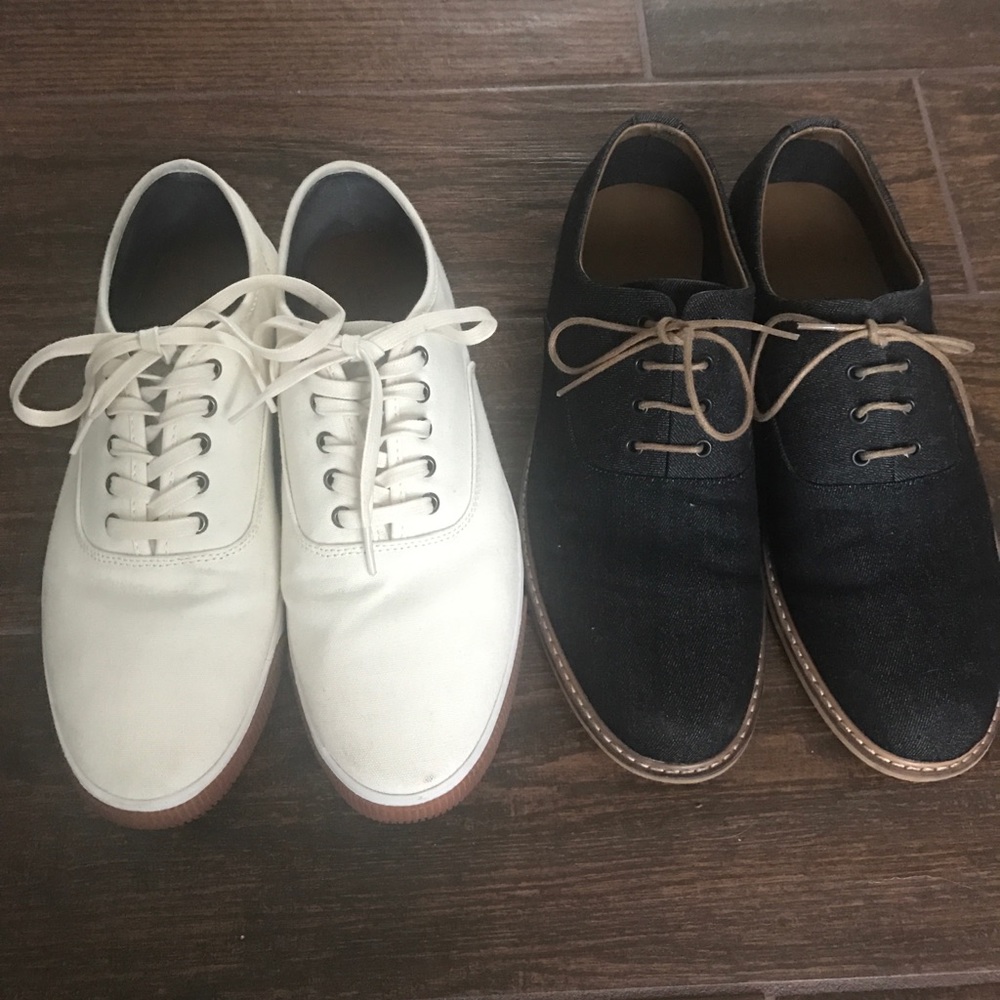 Men's Call It Spring White Canvas Sneakers Only!