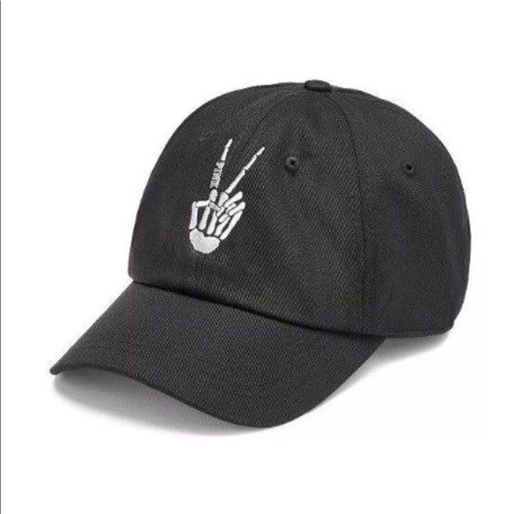 VS Pink Skeleton Hand Hat