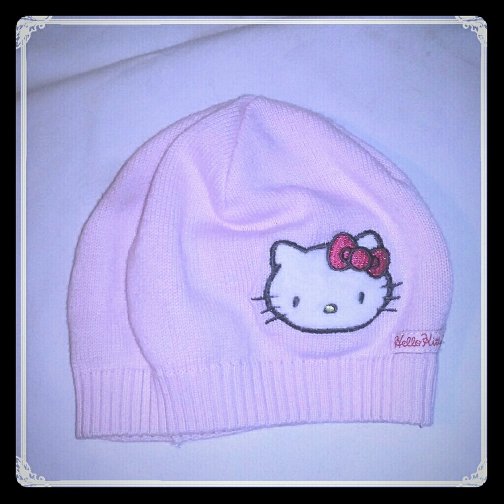 💥3 for $10💥 H&M HELLO KITTY Knit hat 6-12M