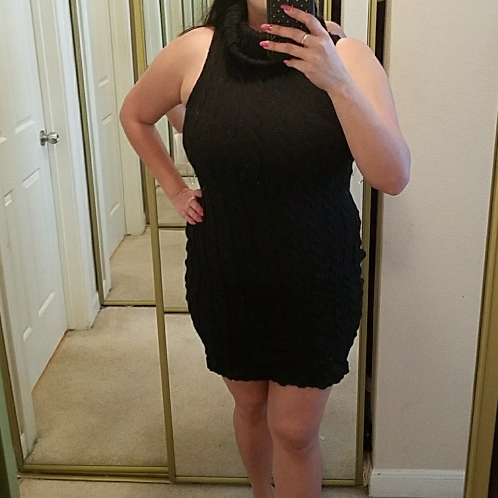 Sweater dress mini L